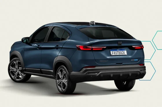 Fiat Fastback Hybrid; Motor T200 Hybrid 1.0 Turbo Flex; Híbrido Fiat Fastback Hybrid; Motor T200 Hybrid 1.0 Turbo Flex; Híbrido